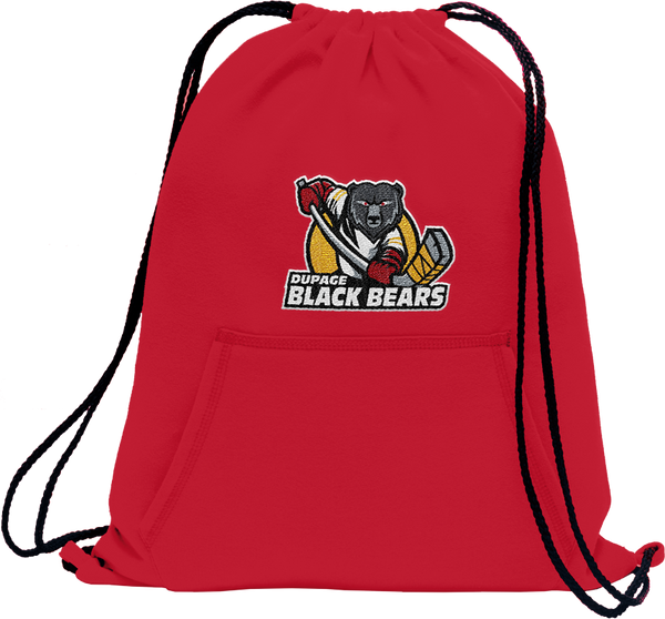 Dupage Black Bears Core Fleece Sweatshirt Cinch Pack