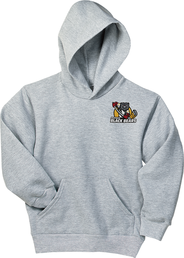 Dupage Black Bears Youth EcoSmart Pullover Hooded Sweatshirt