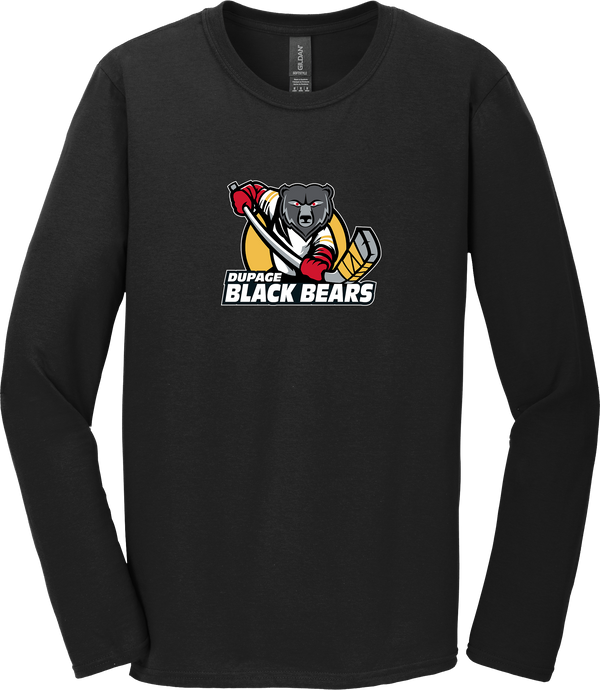 Dupage Black Bears Softstyle Long Sleeve T-Shirt