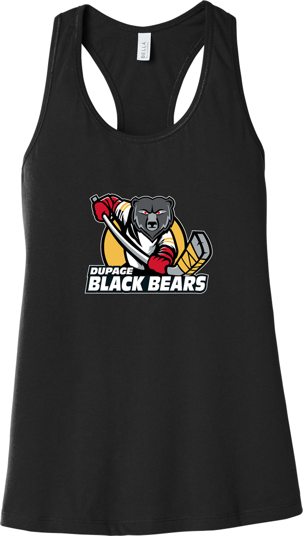 Dupage Black Bears Womens Jersey Racerback Tank