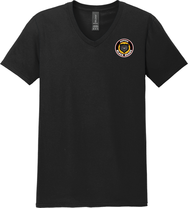 Dupage Black Bears Softstyle V-Neck T-Shirt