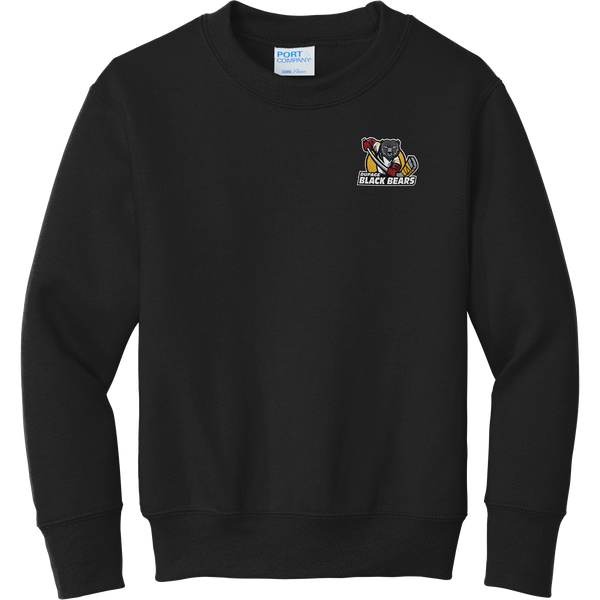Dupage Black Bears Youth Core Fleece Crewneck Sweatshirt