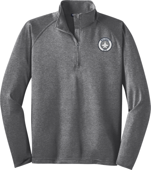 NJ Jets Sport-Wick Stretch 1/4-Zip Pullover