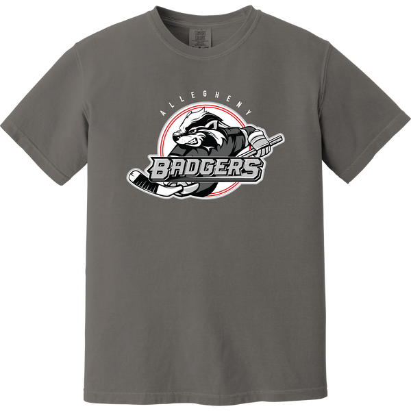 Allegheny Badgers Heavyweight Ring Spun Tee