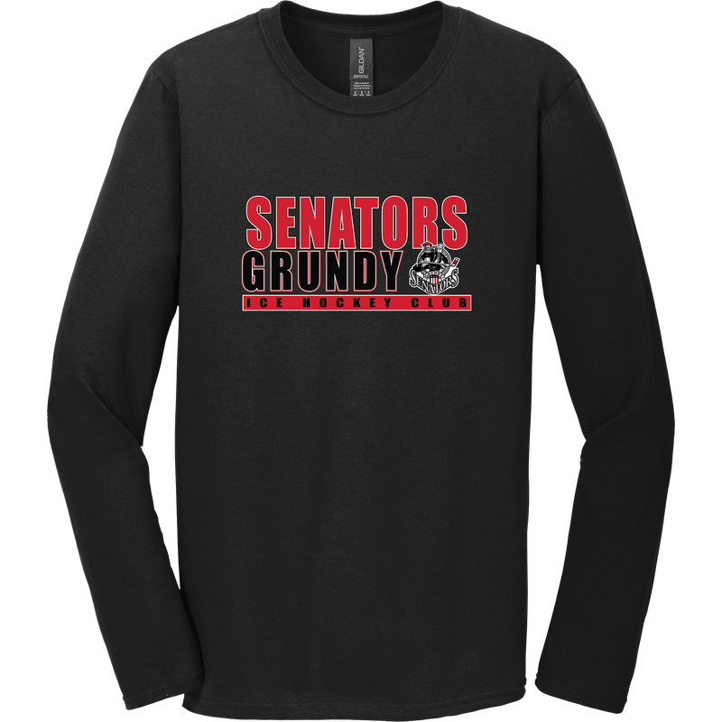 Grundy Senators Softstyle Long Sleeve T-Shirt