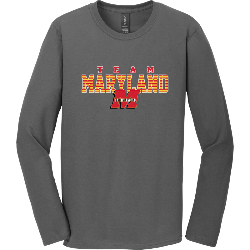 Team Maryland Softstyle Long Sleeve T-Shirt