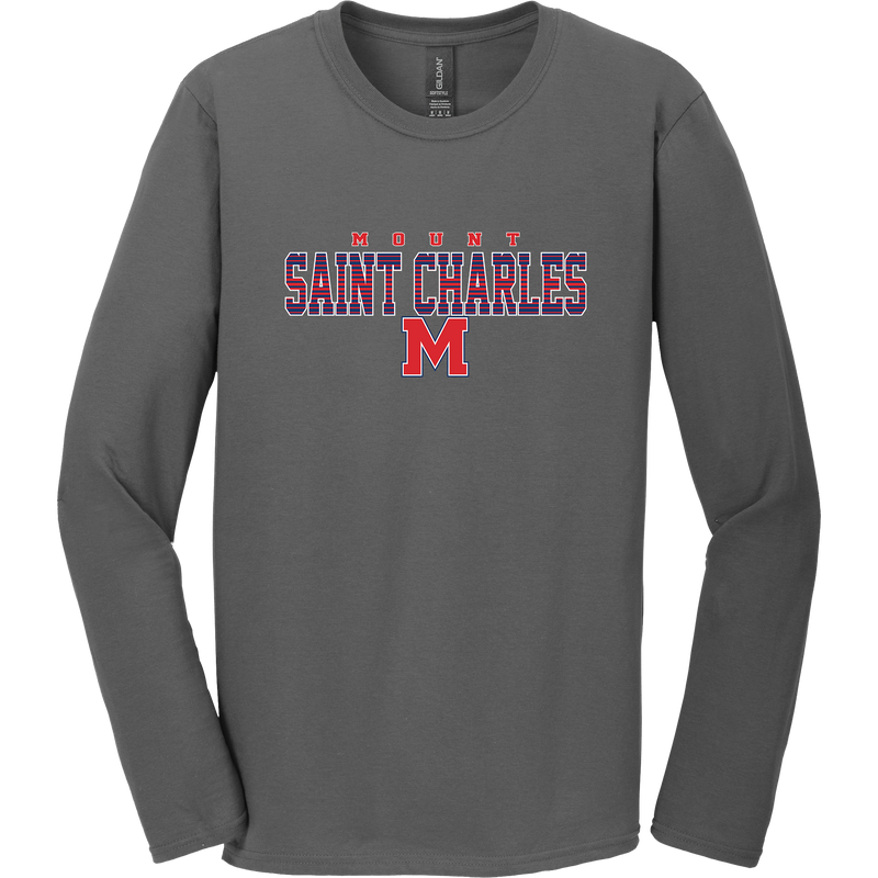 Mount St. Charles Softstyle Long Sleeve T-Shirt