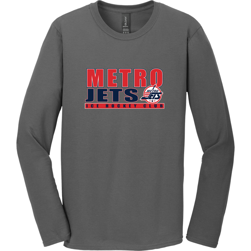 Metro Jets Softstyle Long Sleeve T-Shirt