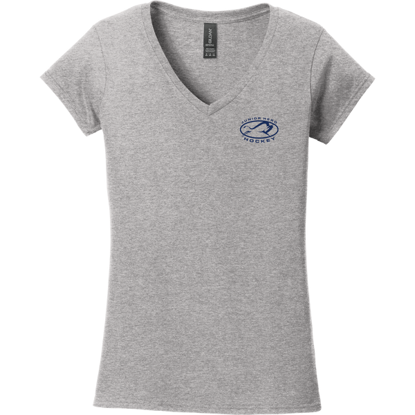 Jr. Herd Softstyle Ladies Fit V-Neck T-Shirt
