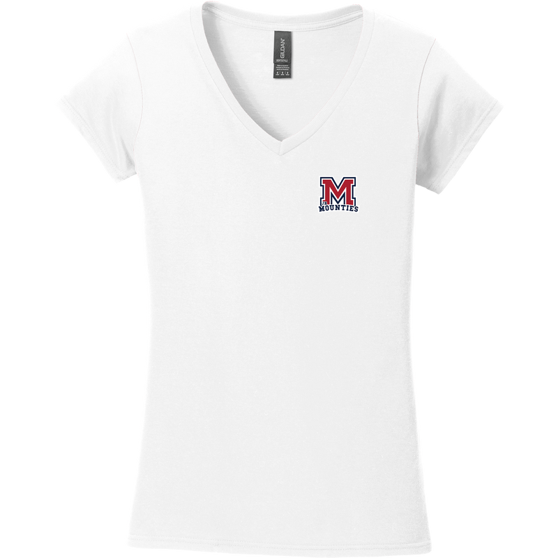 Jr. Mounties Softstyle Ladies Fit V-Neck T-Shirt