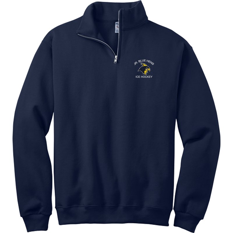 Delaware Jr. Blue Hens NuBlend 1/4-Zip Cadet Collar Sweatshirt