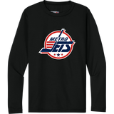 Metro Jets Youth Cooling Performance Long Sleeve Tee