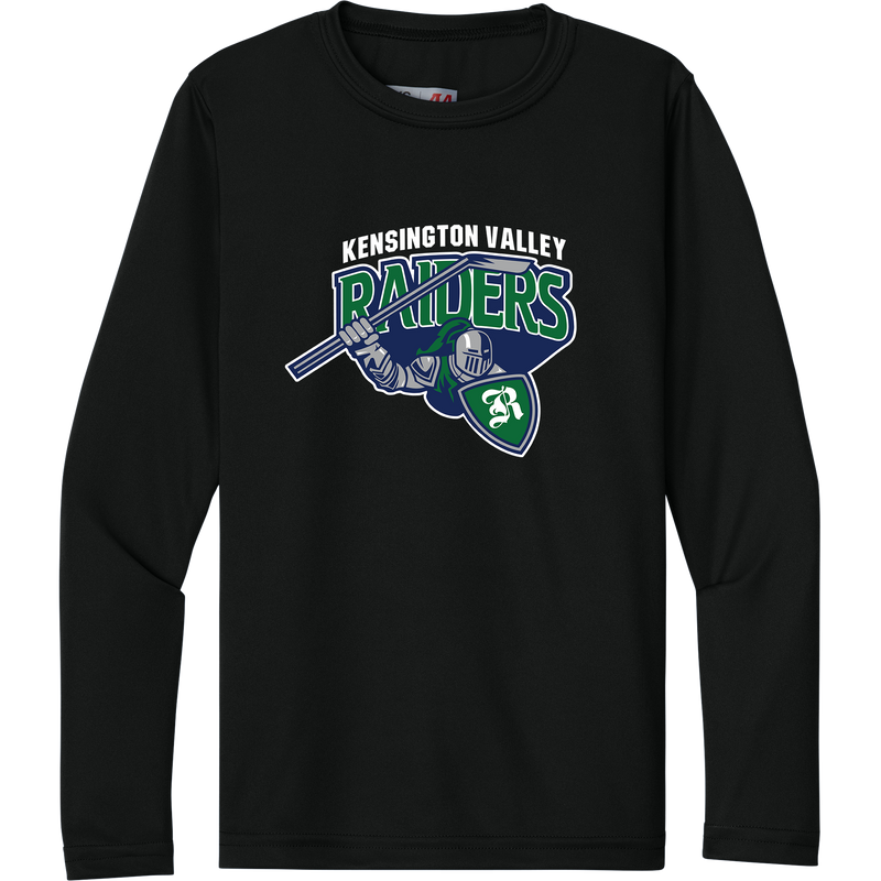 Kensington Valley Raiders Youth Cooling Performance Long Sleeve Tee