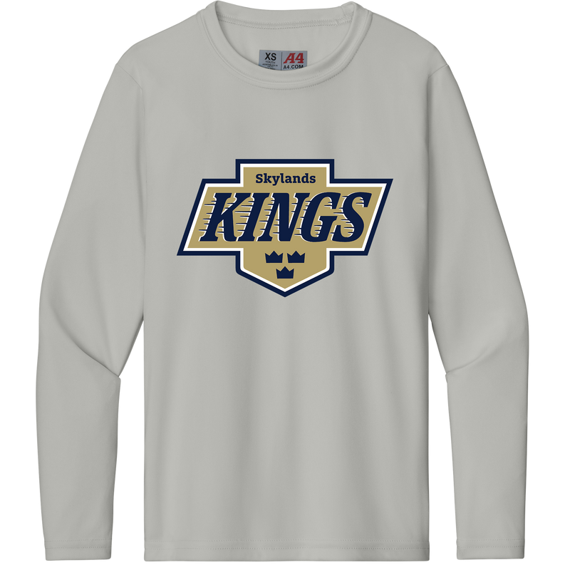 Skylands Kings Youth Cooling Performance Long Sleeve Tee