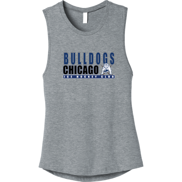 Chicago Bulldogs Womens Jersey Muscle Tank