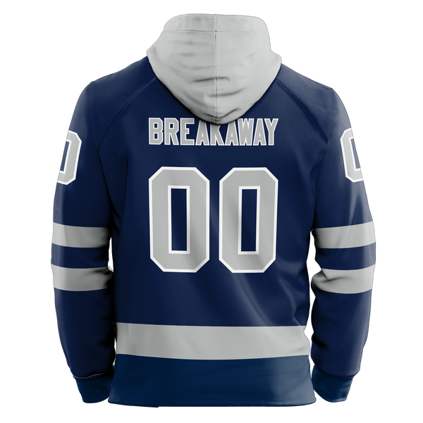 Brandywine Outlaws Adult Sublimated Retro Hoodie