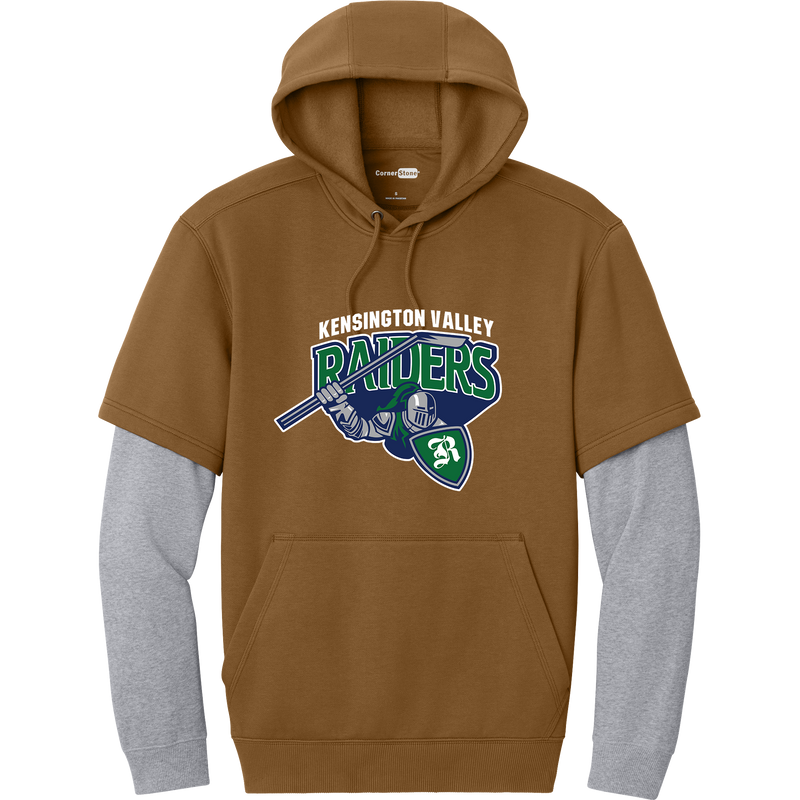 Kensington Valley Raiders Tough Fleece Layered Hoodie