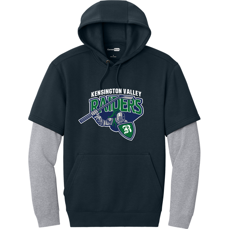 Kensington Valley Raiders Tough Fleece Layered Hoodie