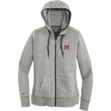 Jr. Mounties New Era Ladies French Terry Full-Zip Hoodie