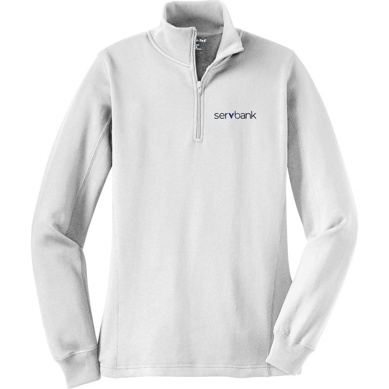 Servbank Ladies 1/4-Zip Sweatshirt