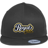 Royals Girls New Era Flat Bill Snapback Cap