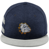 Chelsea Bulldogs New Era Shadow Heather Striped Flat Bill Snapback Cap