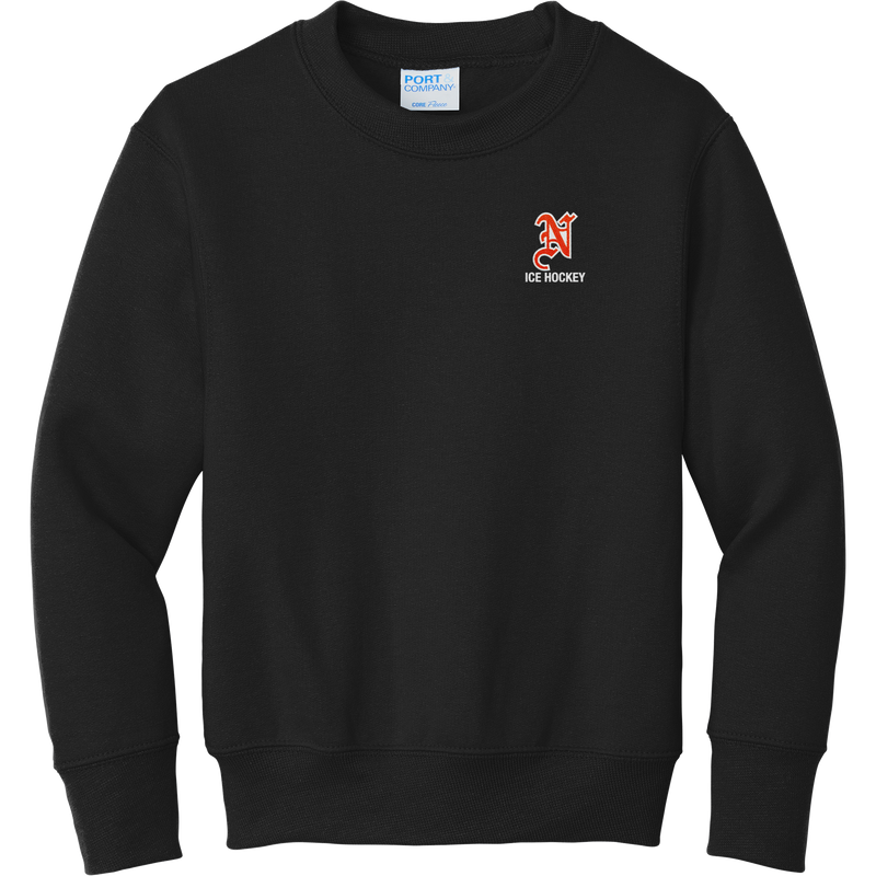 Midd North Hockey Youth Core Fleece Crewneck Sweatshirt