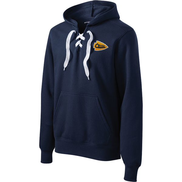 Chelsea Chiefs Lace Up Pullover Hooded Sweatshirt