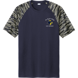 Delaware Jr. Blue Hens Drift Camo Colorblock Tee