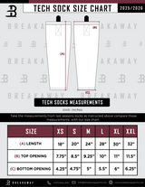 Chicago Bulldogs Sublimated Tech Socks