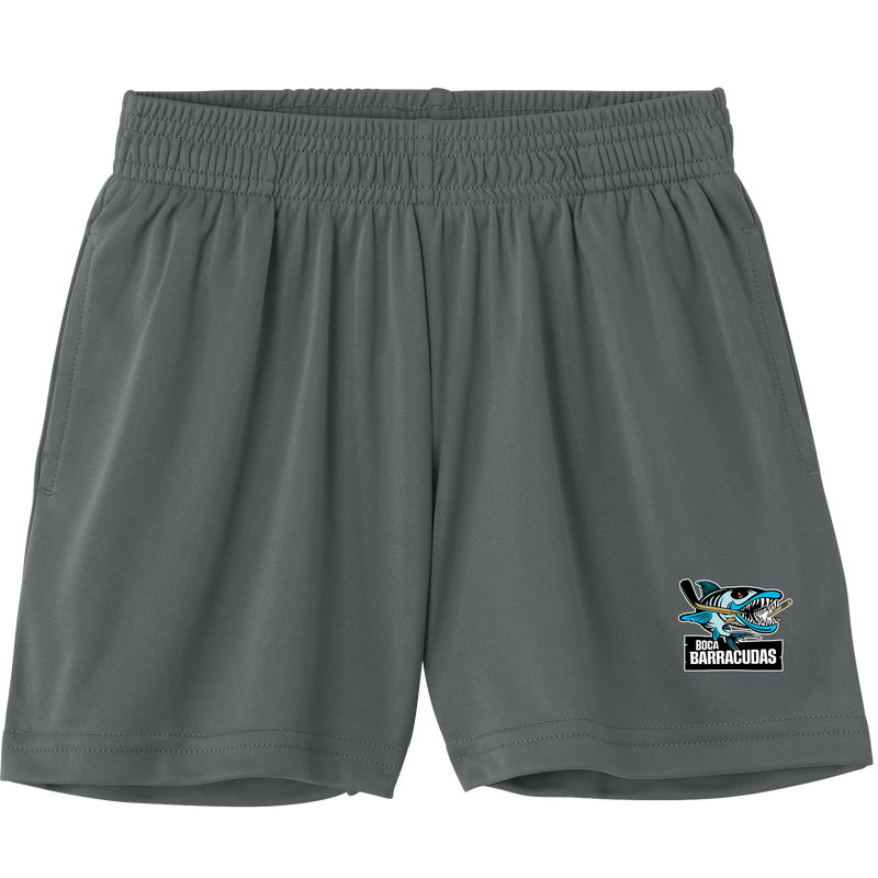 Boca Barracudas Youth PosiCharge Competitor 5 Inch Pocketed Short